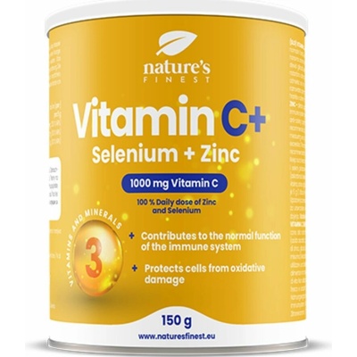 Nature’s Finest Vitamín C+ Selen + Zinok 150 g