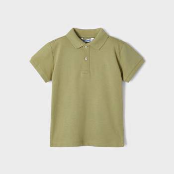 MAYORAL Поло тениска с къс ръкав памук basic в цвят кахи за момче Майорал