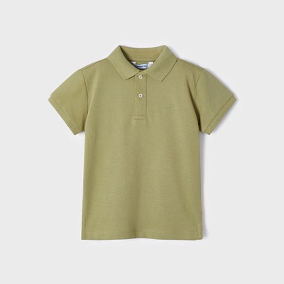 MAYORAL Поло тениска с къс ръкав памук basic в цвят кахи за момче Майорал