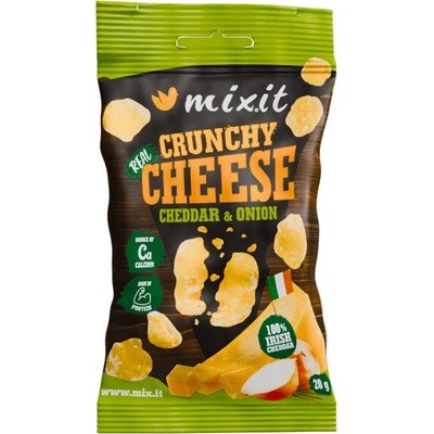 MIXIT Křupavý sýr do kapsy irský cheddar a cibule 20 g – Sleviste.cz
