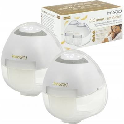 InnoGio GIOmum Line Discreet GIO 358 dvojitá bílá