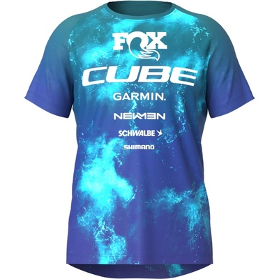Cube MTB X Actionteam S/S blue´n´green