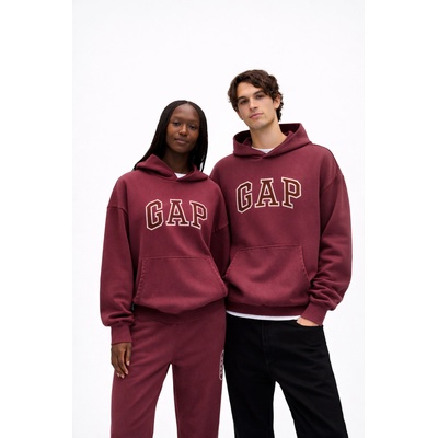 GAP Oversize суитшърт Logo Heavyweight GAP GAP | Cherven | МЪЖЕ | XS