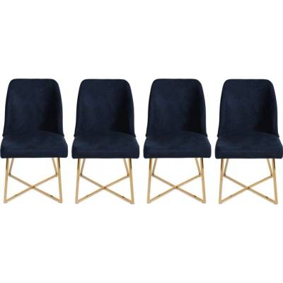 Sconto Madrid Tmavomodrá / Zlatá 4 Ks