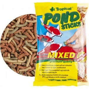 Tropical pond sticks mixed