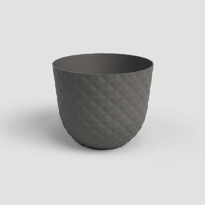 Artevasi Květináč HAVANA 30cm plast šedá MUD GREY