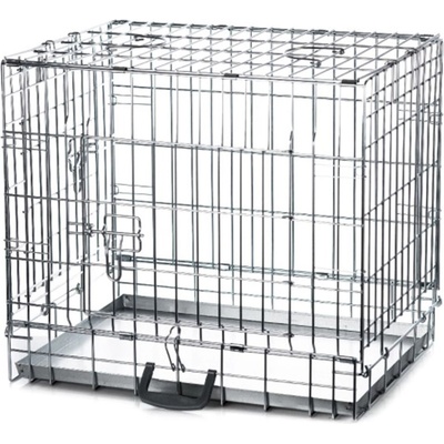 INTER-ZOO Pet Products Клетка за куче DOG 2 ZINC - 61, 5 x 44, 5 x 54 см