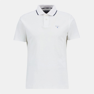 Barbour Блуза с яка Barbour Hackney Tailored Short-Sleeved Polo Shirt - White WH11