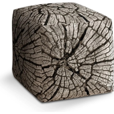 Sablio Taburet Cube Dřevo: 40x40x40 cm