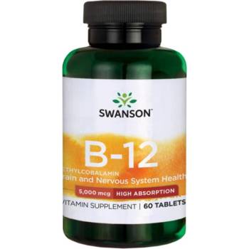Image 1 of Swanson Methylcobalamin B-12 5000 mcg [60 Таблетки]