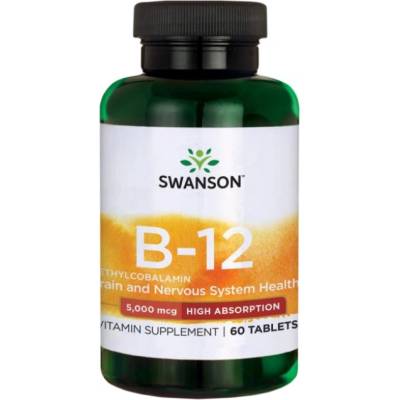Swanson Methylcobalamin B-12 5000 mcg [60 Таблетки]
