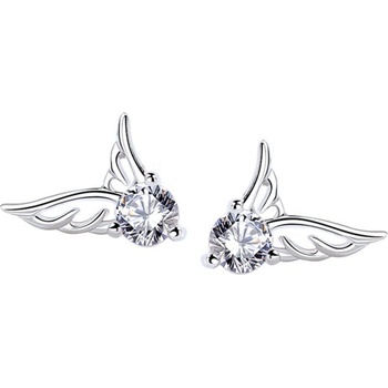 Silenti Jewelry Сребърни обеци "Ангелски Криле