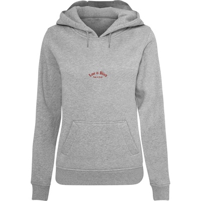Mister Tee Суичър Love Is Blind Love Is Cruel Hoody heather grey XXLUB-MST053-00431 - Камуфлаж, размер XS