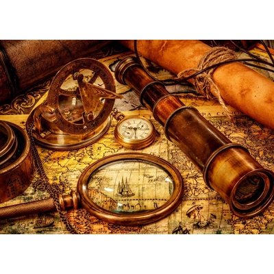 Grafika Vintage Travel 1000 dielov