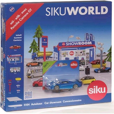 Siku World 8707 autosalón + dárek 0875