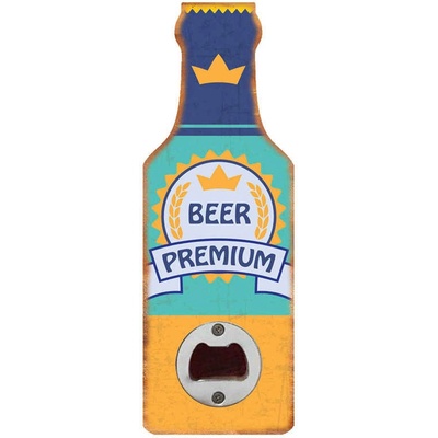 Ceduľa Otvárač na fľaše Beer Premium