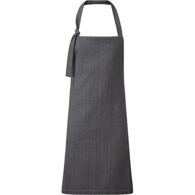 Premier Workwear Pracovná zástera z recyklovaných materiálov PR122 Grey Denim Pantone Cool Gray 10C 86 x 72 cm
