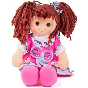 Bigjigs Toys Платнена кукла Ема 38 см (BJD022)