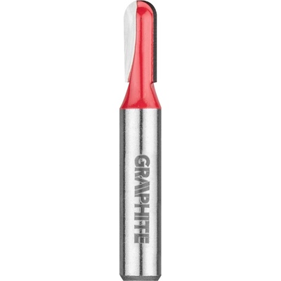 Graphite Frézovací bit, U-drážka, dlouhý, HM, 6,35 x 15,5 mm, stopka 8 mm
