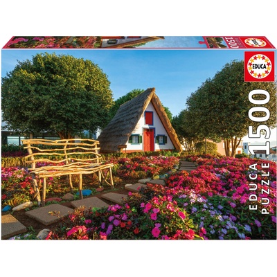 Educa Пъзел Educa от 1500 части - Сантана, Мадейра (EDU19938)