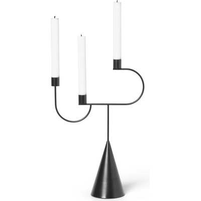 Ferm Living Svícen Avant, black