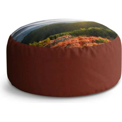 Sablio Taburet Circle Příroda: 38x48 cm