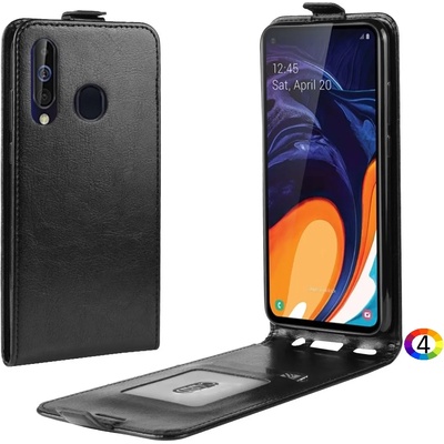 Samsung Galaxy A60 Flip3 Кожен Калъф и Скрийн Протектор