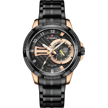 Naviforce Часовник naviforce ro-29576 - Черен / Злато Розов kp29576 (ro-29576)