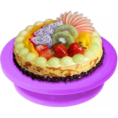 APT AG649F Otočný dortový stojan Ø 28 cm - fialový