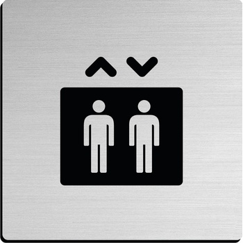 JNF - PIKTOGRAM VÝŤAH IN.26.211 NEM - nerez matná | MP-KOVANIA.sk