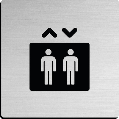 JNF - PIKTOGRAM VÝŤAH IN.26.211 NEM - nerez matná | MP-KOVANIA.sk