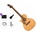 Fender Newporter Player LH Premium SET Natural Електро-акустична китара Джъмбо