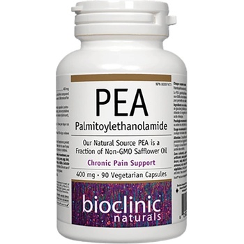 Image 1 of Natural Factors PEA 400 mg | Palmitoylethanolamide [90 капсули]