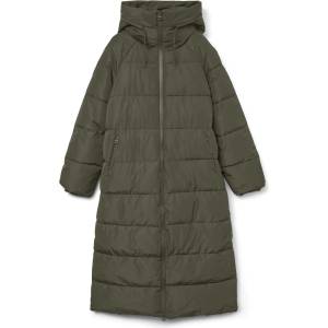 Vero Moda Elanor Laurie Long Padded Coat - Green