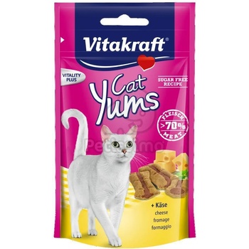 Image 1 of Vitakraft Cat Yums консервирана храна със кашкавал за котки 40 г