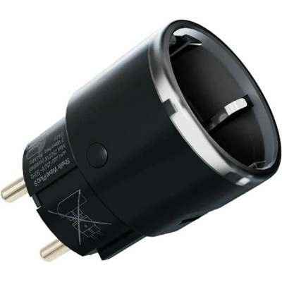 Shelly Wave Plug S LR Černá inteligentní zásuvka s měřením spotřeby (Z-Wave Long Range) SHELLY-WAVE-PLUG-S-LR-BLACK – Zboží Živě
