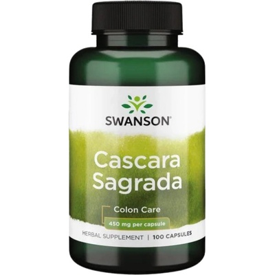 Swanson Cascara Sagrada 450 mg [100 капсули]