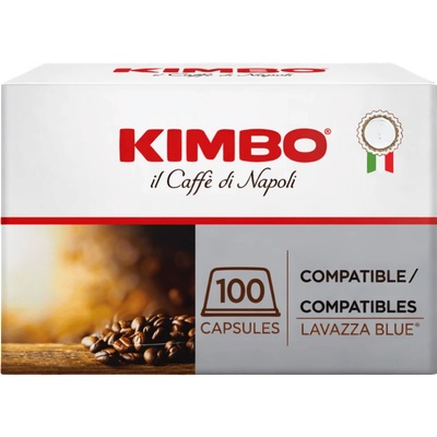 KIMBO Kафе капсули Kimbo съвместими с Lavazza Blue, 100 капсули