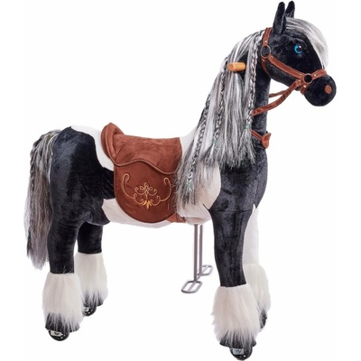 Ponnie Domino Strakatý kůň černý střední