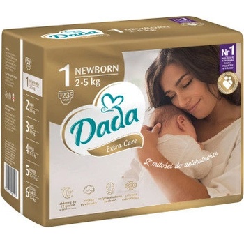 Dada Premium Extra Care Little One 1born plienky 2-5 kg 23 ks