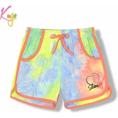 Kugo dámské kraťasy HS9290 multicolor / žlutý lem