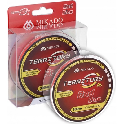MIKADO Territory Red Line 300 m 0,35 mm 11,9 kg