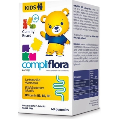 Compliflora KIDS želatinoví medvídci 60ks