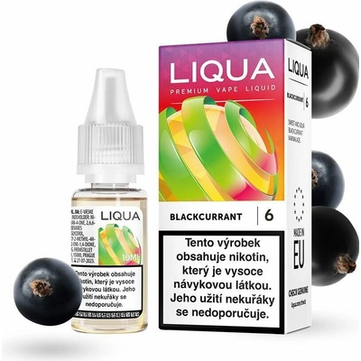 Liqua Blackcurrant 10 ml 6 mg