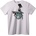 NOONEBRAND Тениска Двоен Акулов Атак - 2XL, White