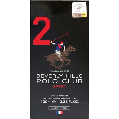 Beverly Hills Polo Club 2 Sport toaletní voda pánská 100 ml
