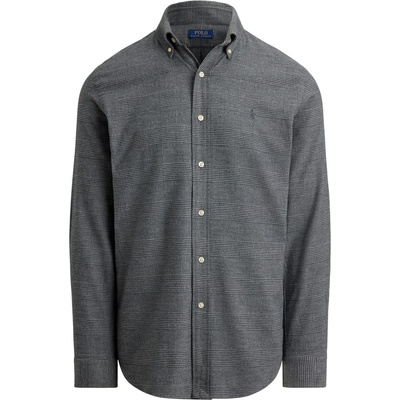 Ralph Lauren Риза с дълъг ръкав Polo Ralph Lauren Men's Long Sleeve Patterned Shirt - Grey Heather