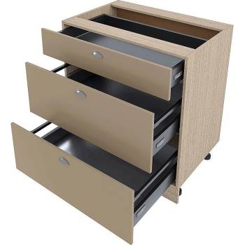 Image 1 of ИРИМ Долен кухненски шкаф Сити МФ-Капучино мат-11-55 80 см