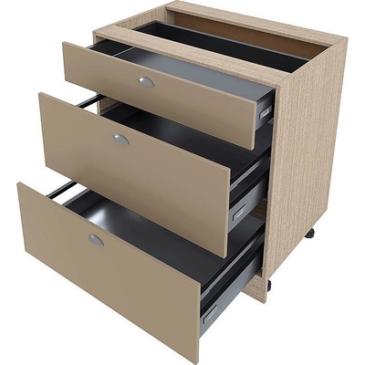 ИРИМ Долен кухненски шкаф Сити МФ-Капучино мат-11-55 80 см