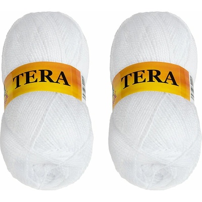 BELLATEX Tera 100 g súprava 2 ks - 1 biela